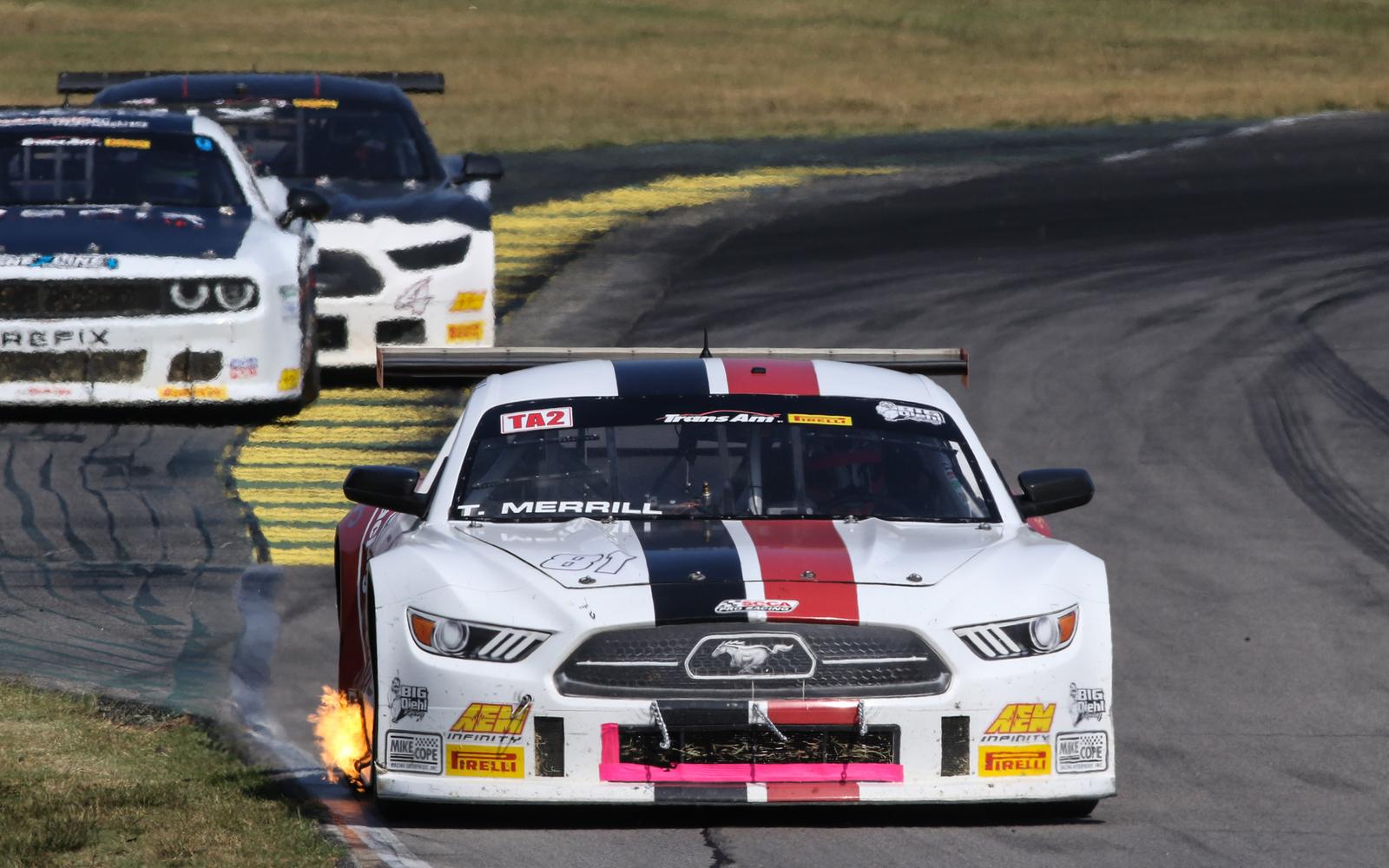 Merrill Wins Dramatic Trans Am Race at VIR